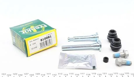 Ремкомплект направляючих супорту MAZDA CX-5 11>>/ NISSAN Qashqai/X-Trail "F 07-13 FRENKIT 810081