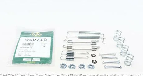 Монтажный комплект OPEL Astra F,Corsa C,Tigra B,Vectra A/CHEVROLET Lacetti,Nubira/DAEWOO Espero,Lace FRENKIT 950710