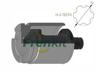 Поршень гальмівного супорта VW PASSAT B6 05-10, LANCIA THESIS 02-09 FRENKIT K385202