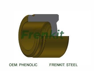 Поршень гальмівного супорту CHEVROLET Cruze 09-17, Sonic 11-16, Trax 16-22; CADILLAC ATS 12-19; BUICK Encore 17-22, Verano 11-16 FRENKIT P605106 (фото 1)