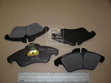 Колодка гальм. Mercedes Sprinter 2-t, 3-t, 4-t, Vito I; VW LT 28-46 II передн. (вір-во) FRICO FCB 1038