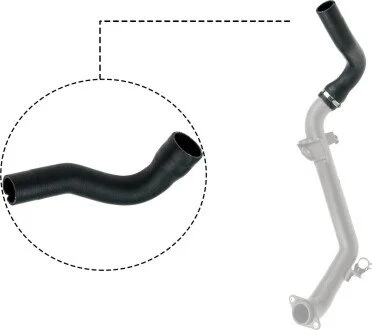 Патрубок інтеркулера Gates 09-0495