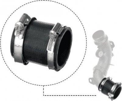 Патрубок інтеркулера Gates 09-1395