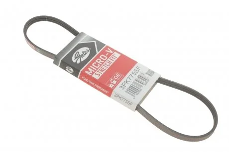 Дорожный пас Gates 3PK775SF