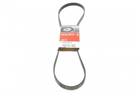 Поликлинные ремни Micro-V (Выр-во) Gates 5PK1215
