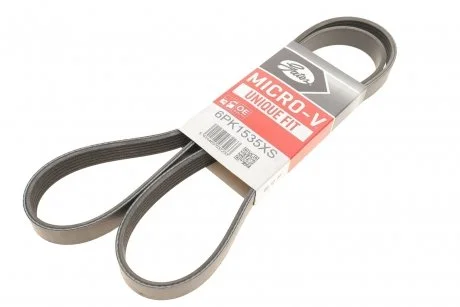 Ремень поликлиновый Gates 6PK1535XS