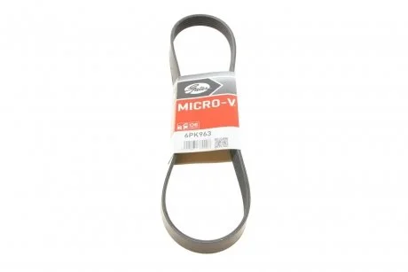 Поликлинные ремни Micro-V (Выр-во) Gates 6PK963