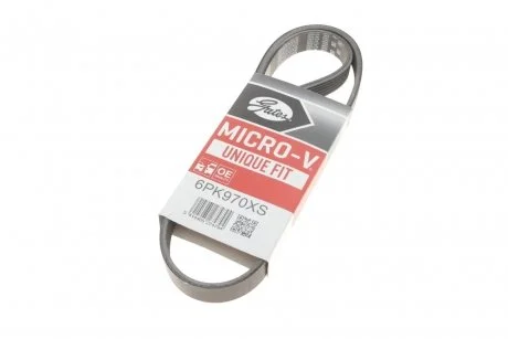 Ремень поликлиновый Gates 6PK970XS