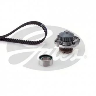Комплект ГРМ, пас+ролик+помпа Gates KP15545XS