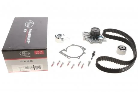 Комплект ГРМ, пас+ролик+помпа Gates KP15580XS