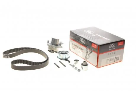Комплект ГРМ, пас+ролик+помпа Gates KP15678XS