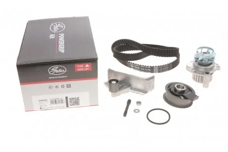 Комплект ГРМ, пас+ролик+помпа Gates KP85491XS-1