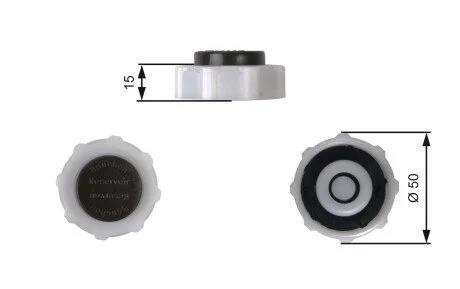 Кришка бачка системи охолодження Gates RC222