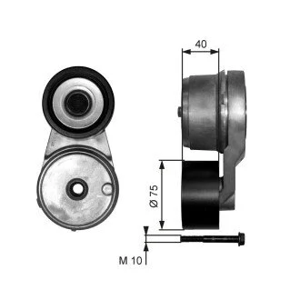 РОЛИК НАТЯЖНИЙ Gates T38541