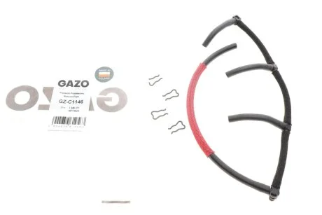 Шланг зливний Volvo C30/S40 II/S80 II/V50/V70 III 1.6D 05-12 GAZO GZ-C1146