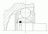 ШРКШ зовн. Hyundai Sonata/Mitsubishi Colt 90- GKN (Lobro) 302989 (фото 1)