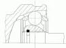 ШРКШ зовн. Audi A6 2.0TDi 04 -/A8 3.2FSi 05-10 GKN (Lobro) 304952 (фото 2)