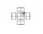 KRZYЇAK HYUNDAI GALLOPER/H1/H100/H200 GKN (Lobro) U528 (фото 3)