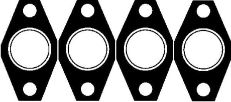 Прокладка випускного колектора CITROEN C25 c бортовой платформой/ходовая часть (280_, 290_) 87-94,C25 автобус (GLASER 04833