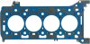 Прокладка ГБЦ Ford Transit 2.0 TDCi 15-, Ø85,00mm, 1,10mm, 2 метки, (YNF6) GLASER H8493810 (фото 1)