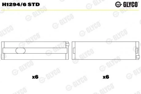 Mainbearings Glyco H12946