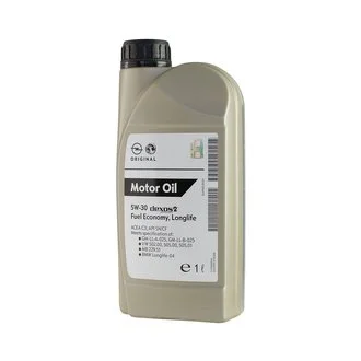 Моторное масло General Motors Dexos2 5W-30 синтетическое 1 л GM 1942000