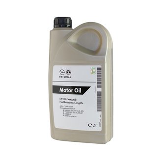 Моторное масло Dexos2 5W-30 синтетическое 2 л GM 1942001 (фото 1)