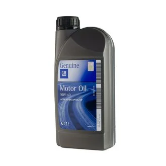 Моторное масло General Motors Semi Synthetic 10W-40 полусинтетическое 1 л GM 1942043