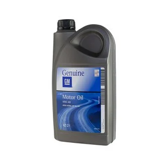 Моторное масло General Motors Semi Synthetic 10W-40 полусинтетическое 2 л GM 1942044