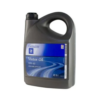 Моторное масло General Motors Semi Synthetic 10W-40 полусинтетическое 5 л GM 1942046