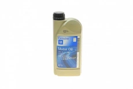 Масло моторное dexos-2 longlife sae 5w-30 sn/cf, 1л GM 93165690