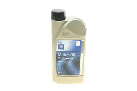 Масло моторное синтетическое General Motors "Dexos 1 Gen2 5W-30", 1л GM 95599919
