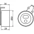 Ролик натягувач GMB GT80450 (фото 4)