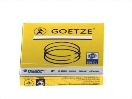 Комплект колец на поршень GOETZE 08-107400-00 (фото 1)