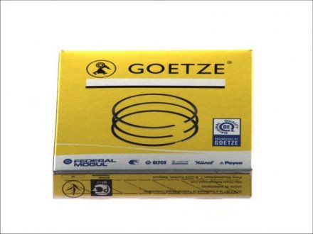 Кольца поршневые, комплект GOETZE 08-107600-00 (фото 1)