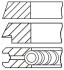 Кольца поршневые Audi 08-109407-10