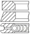 Кільця поршневі VW/AUDI 08-109811-00