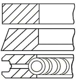 PIER?CIENIE T?OK 08-444100-00 79.5/1.75-2-2 AUDI A1 A3/SEAT IBIZA IV LEON TOLEDO IV/SKODA FABIA III OCTAVIA III RAPID SUPERB III/VW GOLF VII 1,4D 1,6D 12- GOETZE 0844410000