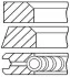 Кольца поршневые Goetze MB Spinter 08-743107-00