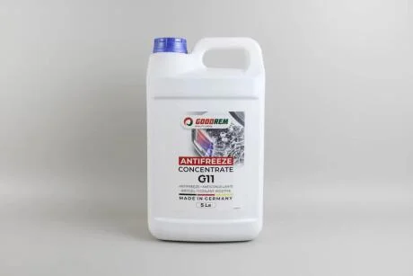 Антифриз G11 BLUE (синій) концентрат (5L) (GERMANY) GOODREM R80G11-BLU-005