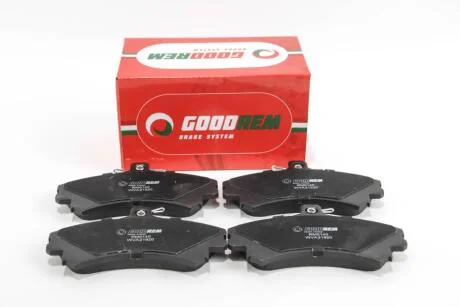 Гальмівні колодки пер. Mitsubishi Colt/Volvo S40/V40 1.1-2.0 i/TD 95- (TRW) GOODREM RM0140