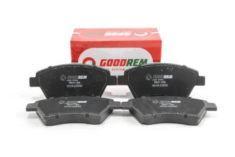 Гальмівні колодки пер. Kangoo (4x4) 01- GOODREM RM1166