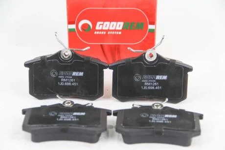Гальмівні колодки зад. Caddy/Golf/Octavia (TRW)(16.4mm) GOODREM RM1261