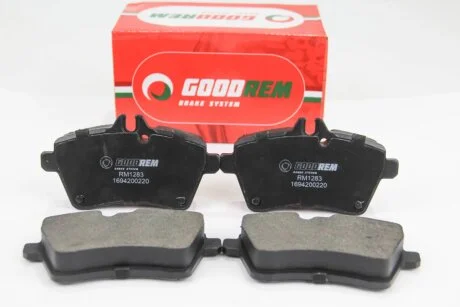 Гальмівні колодки пер. MB W169/W245 04-12 GOODREM RM1283