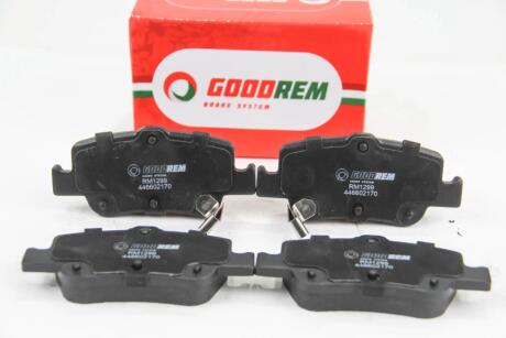 Колодки дискові задні GOODREM RM1299