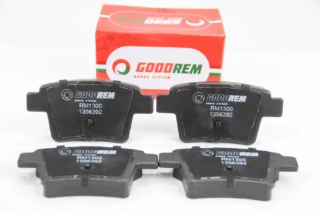 Гальмівні колодки зад. X-Type/Mondeo 00-11 GOODREM RM1300