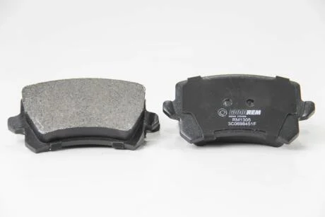 Гальмівні колодки зад. Caddy III/Golf V/Audi A4 03- GOODREM RM1305