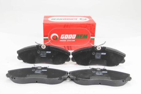Колодки дискові передні GOODREM RM1351