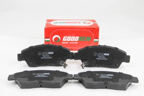 Колодки дискові передні GOODREM RM1353