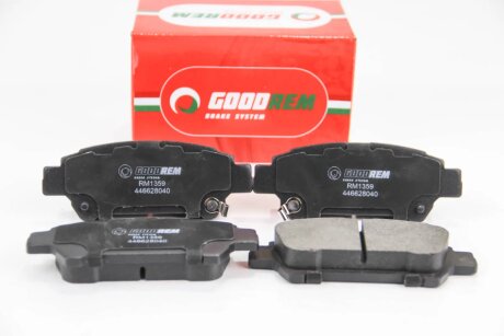 Гальмівні колодки зад. Estima/Previa/Avensis 00-06 GOODREM RM1359 (фото 1)